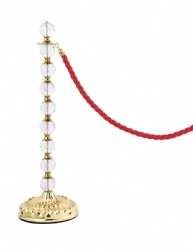 MXG11 rope barrier stanchion post