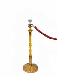 MXG13 rope barrier stanchion post