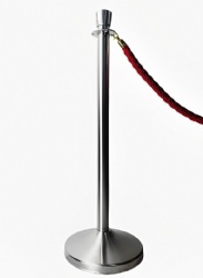 MXG16 rope barrier stanchion post