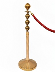 MXG22 rope barrier stanchion post