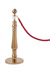 MXG25 rope barrier stanchion post