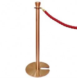 MXG15 rope barrier stanchion post